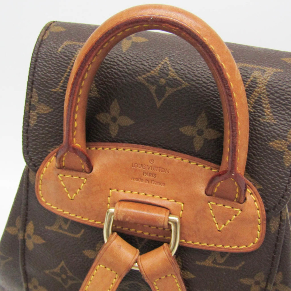 LOUIS VUITTON Brown Monogram Backpack - Picture 13 of 14